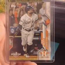 Topps 2020 Opening Day Jose Altuve Houston Astros #89 MLB Baseball Card