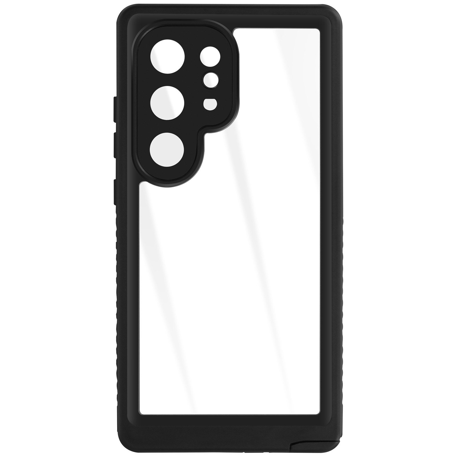 Coque intégrale IP68 pour Galaxy S24 Ultra étui antichoc imperméable transparent anti-poussière