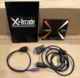 Xgaming - X-Arcade 2 Player Dual Arcade Joystick - Includes 6 Games For PC