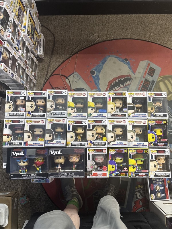 Stranger Things Funko Pops Mixed Lot Of 22