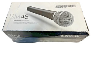 マ*)様 SHURE ダイナミックマイクSM48 3本セット SHUREシュア SM48 ダイナミックマイク ボーカル用 単一指向性