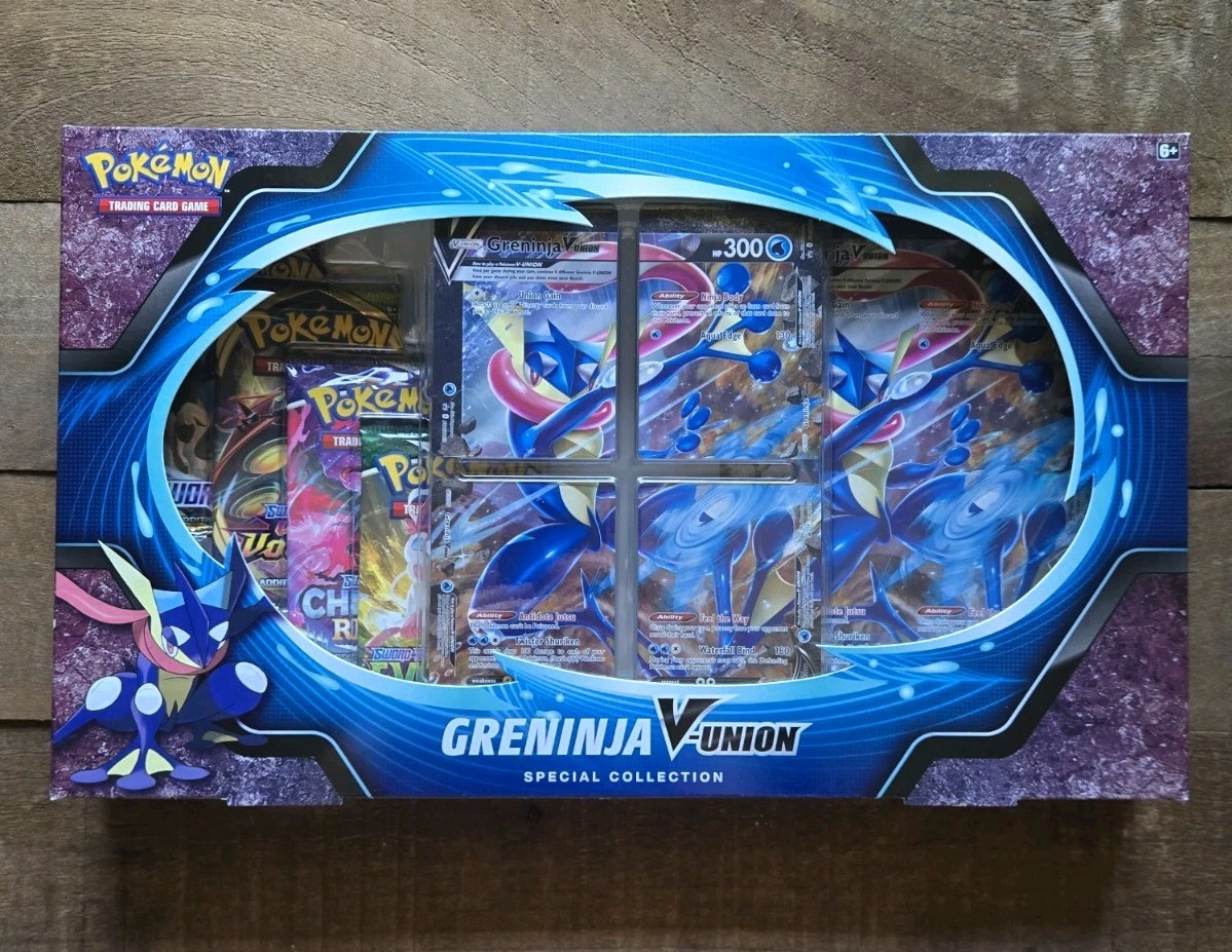 巳剣セット売り Pokemon Greninja V-Union Special Collection Box Sword And Shield