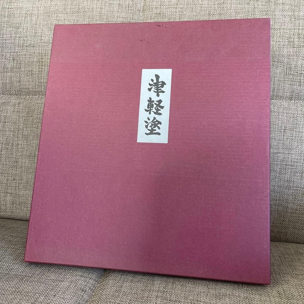 Jubako Bento Box Japanese Tsugaru lacquer accessory case traditional craft