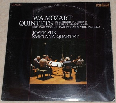 Wolfgang Amadeus Mozart - Quintets In C Minor, KV406 (516b) & In E-Flat Major, K