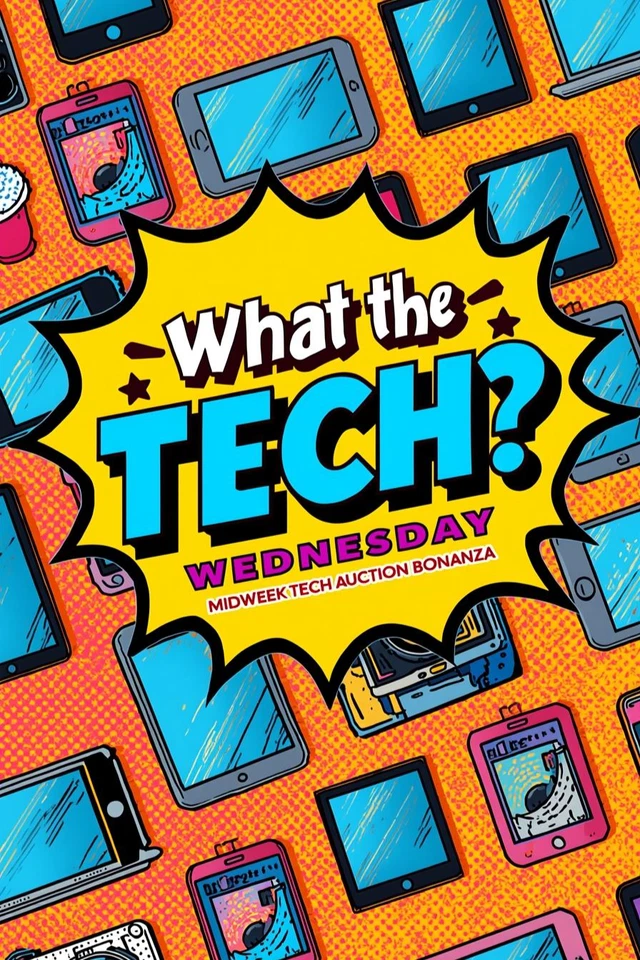 🔥 What the Tech?! Wednesday - Midweek Tech Auction Bonanza!