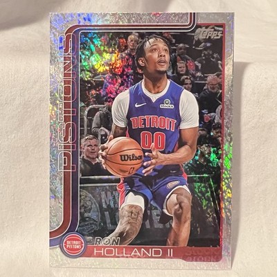 【NBA】RON HOLLAND Fanatics UNDER WRAPS 2025-26 Topps Basketball Ron Holland II #42 Sand Glitter/Pistons