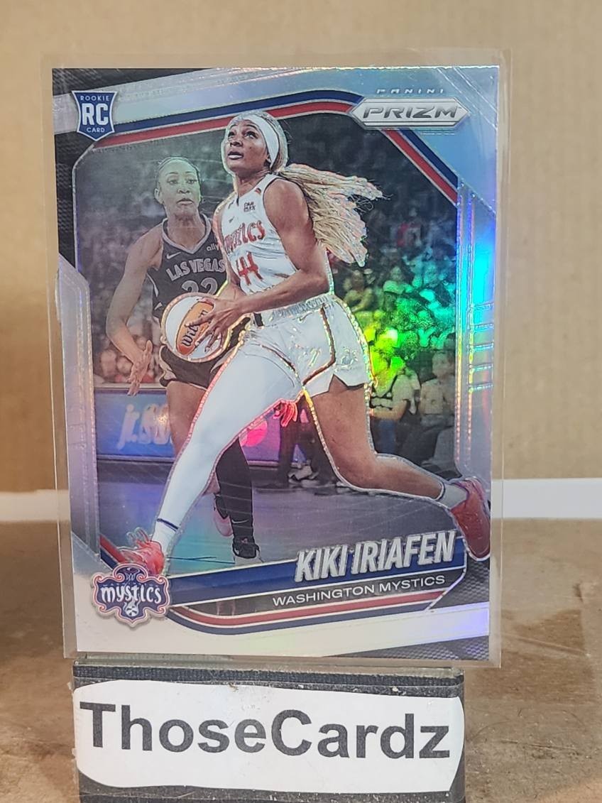 2025 Panini Prizm WNBA Silver Prizm #72 Kiki Iriafen