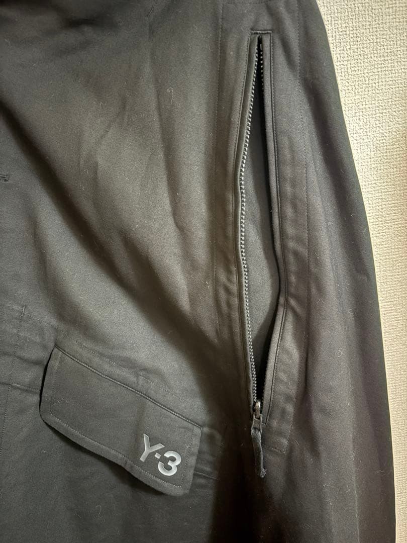 Y-3 Yohji Yamamoto Cotton Twill Poncho Cloak y3 acg rick adidas Small image 8