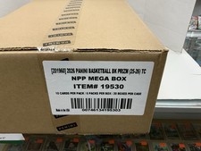 2026 Panini Prizm Basketball Factory Sealed Mega Case Of 20 Boxes