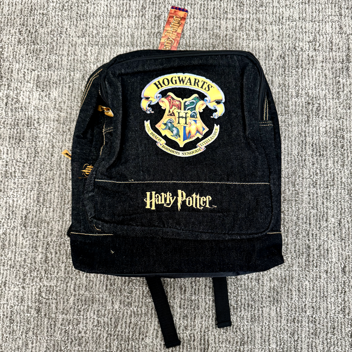 Harry Potter Denim Canvas Backpack Preowned Harry Potter Denim Backpacks for Women | Mercari main image 2