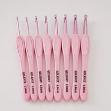 15 Styles Crochet Hook Set for Yarn Knitting Aluminum Crochet Hooks Stainless St