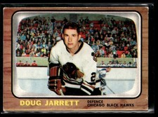 1966-67 Topps Doug Jarrett Rookie Chicago Blackhawks #111