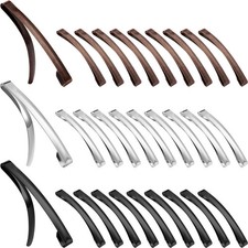 30 Pieces Open Center Metal Barrettes Anti-slip Metal Hair Clip Slide Barrette