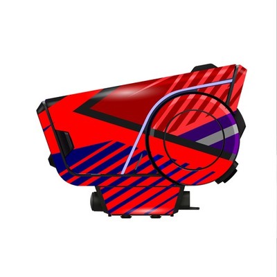 For Sena 60S Device Protection Decal Sticker 1pc L77 Abstract Red