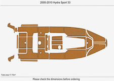 2005-2010 Hydra Sport 33 DuraEVA Seadek EVA Foam Boat flooring