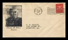 DR JIM STAMPS US COVER EDISON ELECTRIC LIGHT GOLDEN JUBILEE FDC SCOTT 654