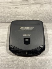 Sony Discman D-231 Portable CD Player High End Japanese Made In Japan Retro