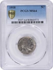 1918 Buffalo Nickel MS64 PCGS