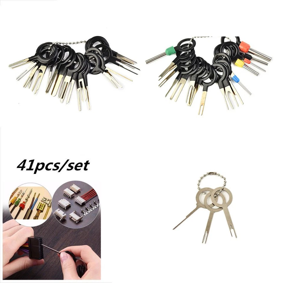 Parts Terminal Removal Tool Set 41pc Wiring Crimp Connectors - Image 2 of 4