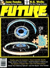 Future Life #10 May 1979 Jane Fonda H.G. Wells - How To  Build A Space Colony