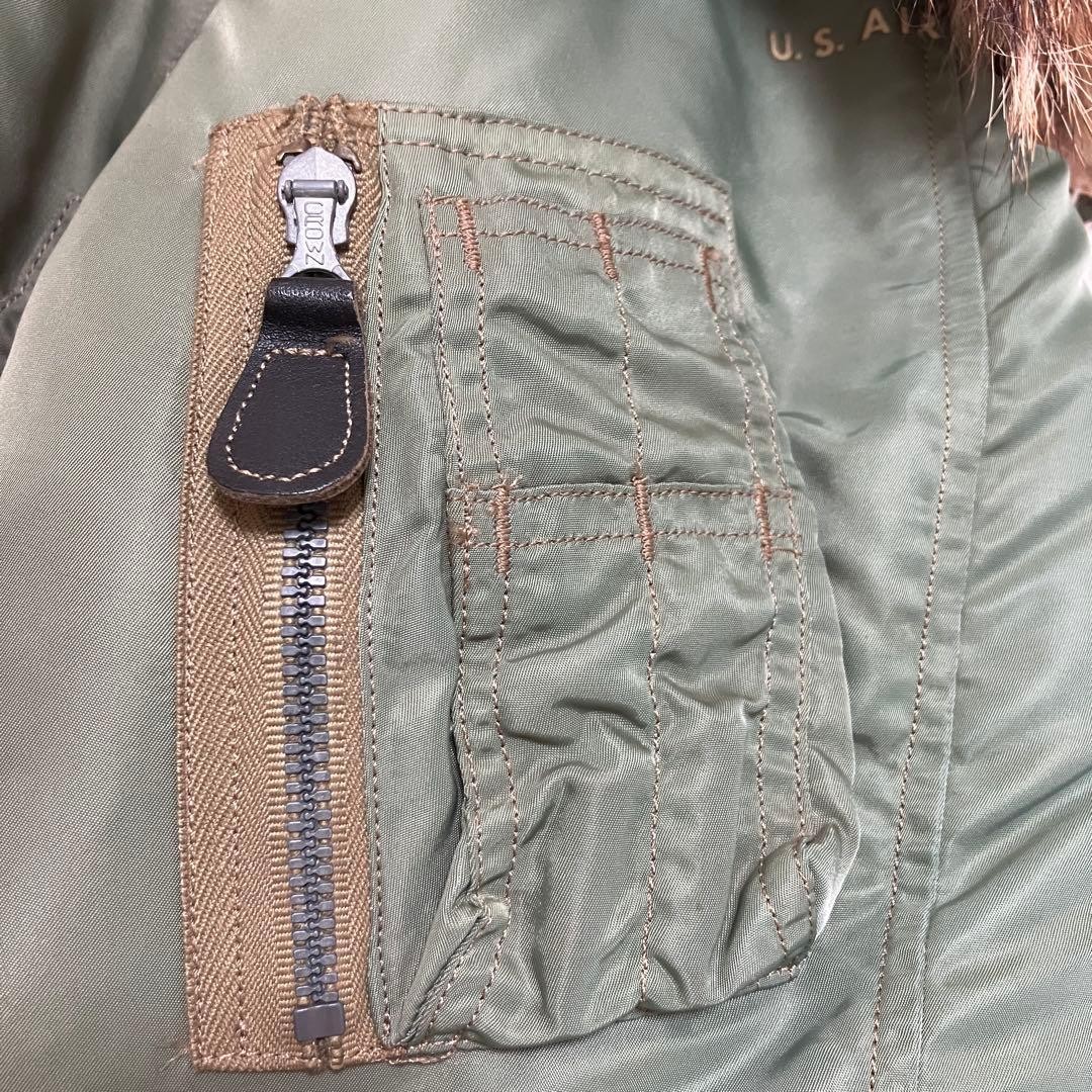 Buzz Rickson's Flight Jacket N-2B Type B Coyote 6… - image 21