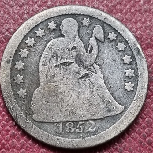 1852-O Seated Liberty Dime — photo from the most recent tracked eBay sale