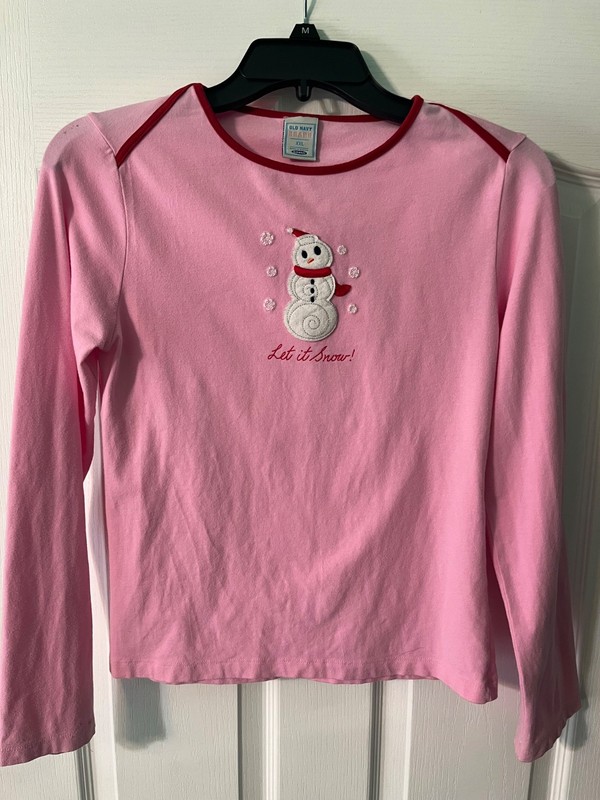 Old Navy Girls Size XXL Holiday/Winter Top Preowned