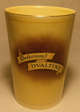 Vintage Oveltine Ceramic Beaker Cup Warm Malted Drink Mug
