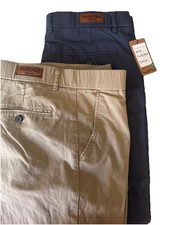 2 Pair Of Plaid  Plain Slim Fit Chinos