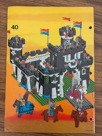 LEGO Castle: Black Monarch's Castle (6085) with figures and instructions