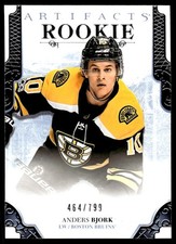 2017-18 Upper Deck Artifacts Rookie Anders Bjork 464/799 Boston Bruins #RED183