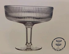 La Rochère 1475 France Set Of 4 Alice Ice Cream Dishes Stackable Dessert Cups