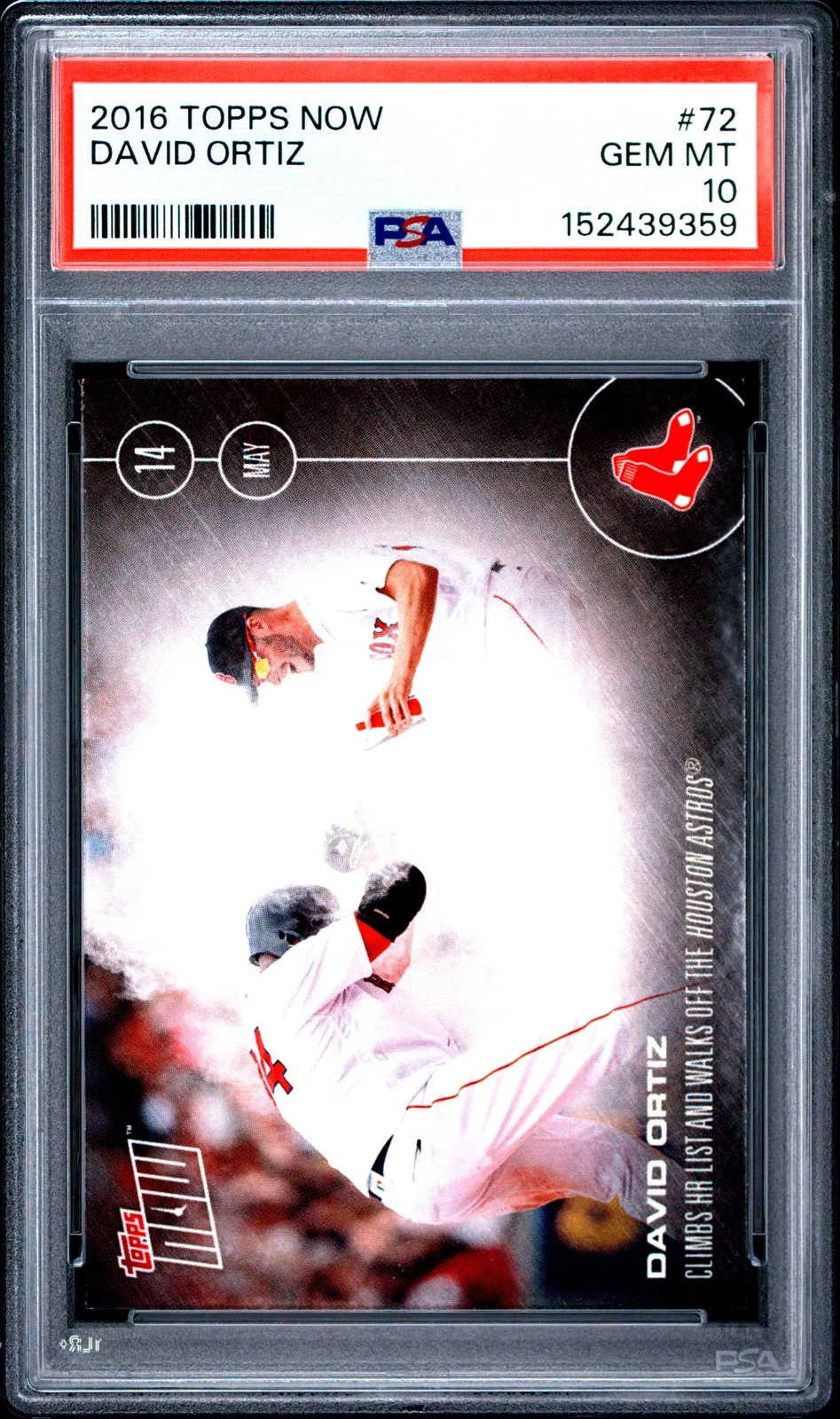 2016 David Ortiz #72