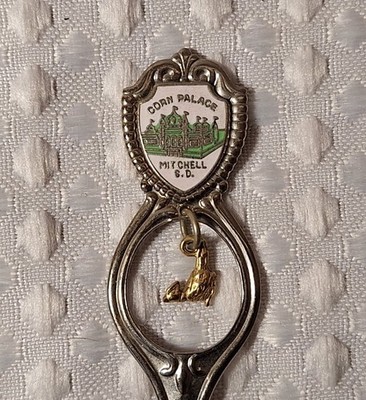 Corn Palace Mitchell South Dakota Souvenir Collectors Small Mini Spoon