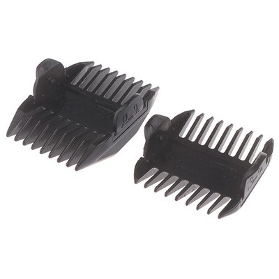 2Pcs Universal Cut Clipper Limit Comb Guide Attachment Size Barber Replaceme: ZR