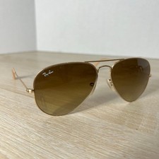 Ray-Ban RB3025 Aviator 112/85 Sunglasses Matte Gold FRAMES ONLY READ DESC 58-14