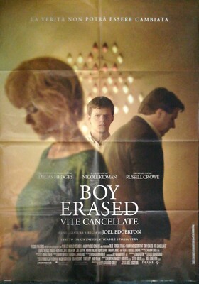 BOY ERASED VITE CANCELLATE Manifesto Film 2F Poster Originale Cinema KIDMAN