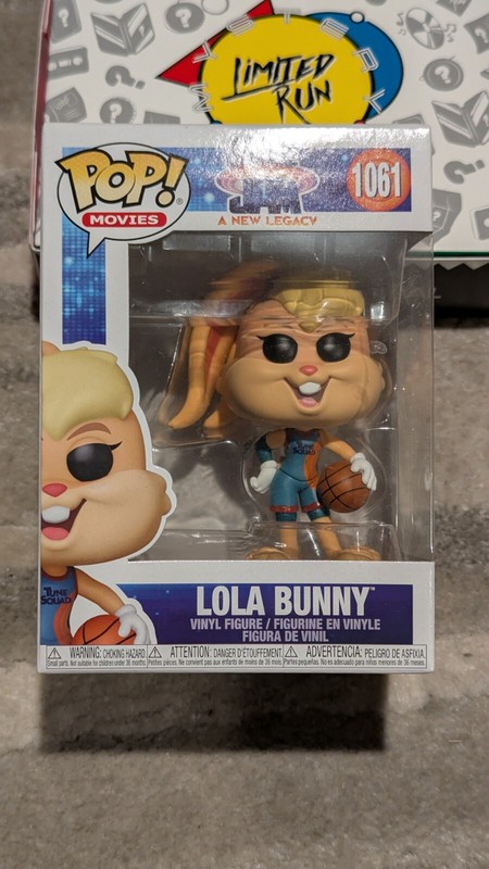 FUNKO POP ! LOLA BUNNY 1061 SPACE JAM A NEW LEGACY X01