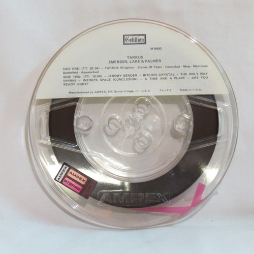 EMERSON LAKE & PALMER – Tarkus 1971 R2R reel tape 7 ½ ips EX/NM - Picture 3 of 4