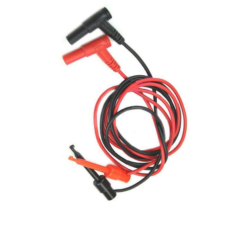 Multimeter Test Leads 1 Pair Banana Plug To Test Hook Clip Probe Cables For Multimeters - New, Unbranded Multimeter Probe Leads - Foto 11