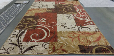 CAMEL / MULTI 7'-6'' X 10' Back Stain Rug Reduced Price 1172558077 KAS113A-8