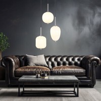 HäNgelampe Pendelleuchte Wohnzimmerleuchte Glas KüChenlampe 3 Flammig Opal Led