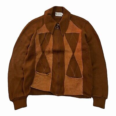 Vintage 60s 100% Virgin Orlon Acrylic Zip Cardigan Sweater Vintage 60s 100% Virgin Orlon Acrylic Zip Cardigan Sweater