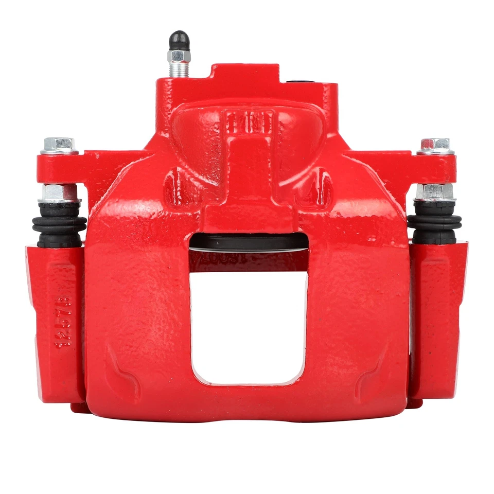 Kit de pastillas y pinzas de freno delanteras de cerámica para 07-12 Jeep Wrangler 2012 Ram C/V Foto 4 de 4