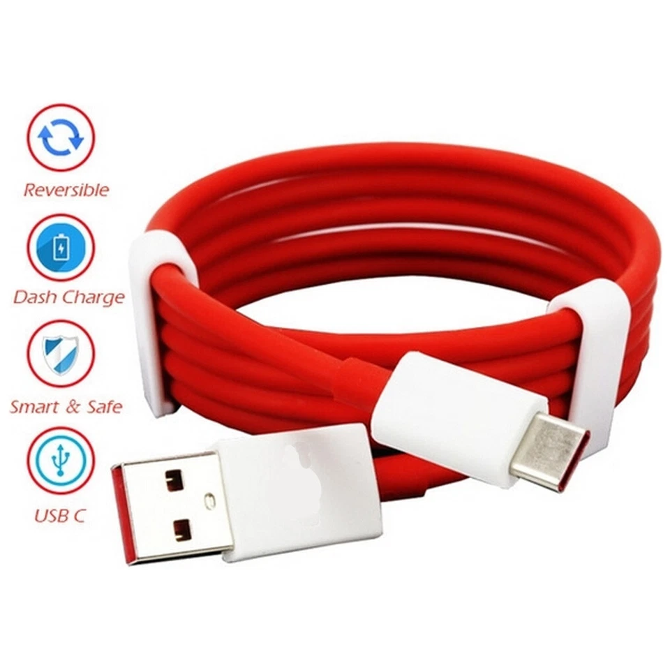 Cavo USB-A a TYPE-C originale OnePlus DASH per One Plus Nord N10 7 8 8T D301 - Immagine 2 di 3