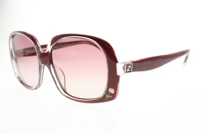 Fendi Sunglasses FS5014 603 Red Clear Butterfly Floral  display picture 2