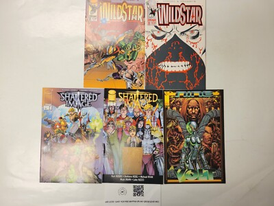 5 Image Comics #3 Nine + #1 2 Wildstar + #1 2 Shattered Image 86 TJ45