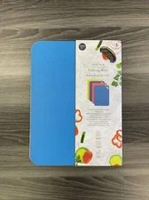 Grip Back Flexible Cutting Mats from Core Kitchen comes 4 bright colors