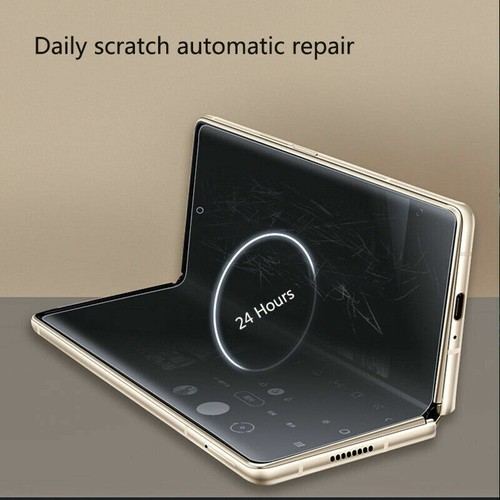 For Samsung Galaxy Z Fold 6 5 4 3 Matte Transparent Screen Protector Soft Film - Zdjęcie 7 z 14