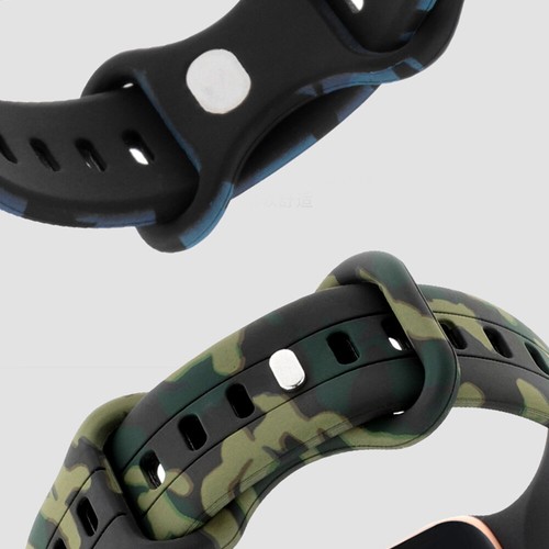 Silikonowy pasek do Apple Watch Ultra 49mm Kamuflaż Bransoletka Seria 10 9 8 SE 7 - Zdjęcie 5 z 21